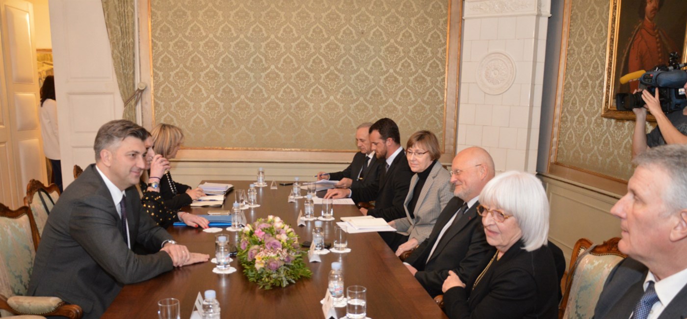 Predsjednik Vlade s izaslanstvom Hrvatskog olimpijskog odbora 